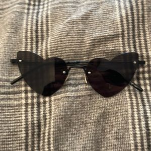 YSL Lou Lou sunglasses heart shape